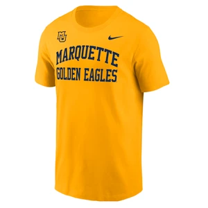 Nike Marquette/Golden Eagles Tee Gold