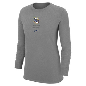 Nike Women's Established Long Sleeve Tee Grey