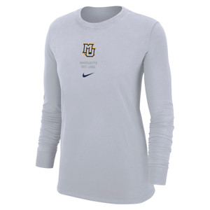Nike Women's Established Long Sleeve Tee White