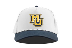 Branded Bills MU Curved 5-Panel Rope Cap White