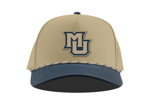 MU Curved 5-Panel Rope Cap Desert/Navy