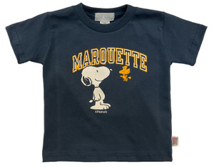 Toddler Marquette Snoopy Tee Navy