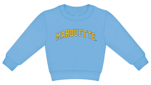 Toddler Blue Arch Crew Sweatshirt Toddler Blue Arch Crew Sweatshirt