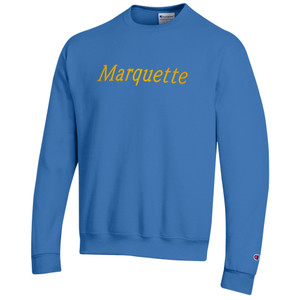 Champion Simple Embroidered Crew Blue Breeze