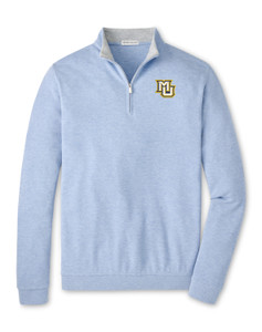 Peter Millar Crown Comfort 1/4 Zip Blue
