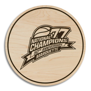 1977 50th Anniversary Coaster Maple