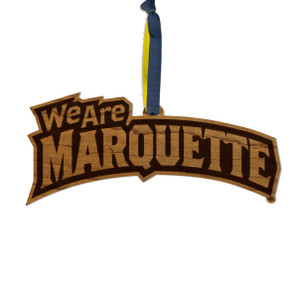 We Are Marquette Ornament Cherry