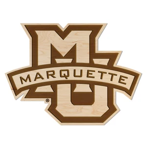 MU/Marquette Wood Magnet Maple