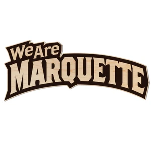 Medium We Are Marquette Wood Wall Hanging Maple