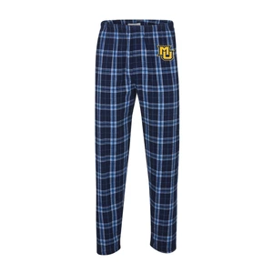 Boxercraft Embroidered Flannel Pants Blue