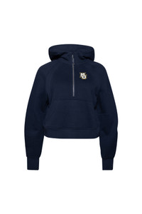 lululemon Women's Summer Scuba 1/2 Zip Hood Navy
