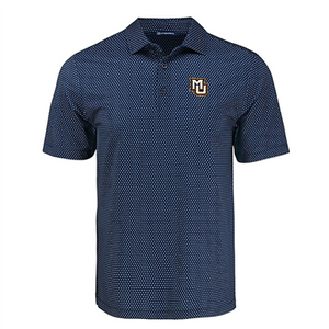 Pike Eco Shadow Check Print Polo Pike Eco Shadow Check Print Polo