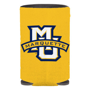 Full Color MU Logo Koozie Gold