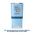 Marquette 20oz Blue Mom Tumbler