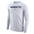 Nike Straight Line Marquette Long Sleeve T-Shirt - White