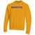 Champion Chenille Letters Crew Sweatshirt - Gold