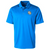 Prospect Eco Textured Stretch Recycled Mens Polo - Digital Blue