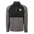 Adapt Eco Knit Hybrid Recycled Mens Quarter Zip - Black Heather/Black
