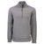 Roam Eco Recycled Quarter Zip Mens Pullover - Elemental Grey