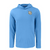 Coastline Epic Comfort Eco Recycled Mens Hooded Shirt - Digital Blue