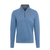 Heather Cloud CTN 1/4 Zip Med Blue