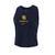 Nike Women's Dri-Fit Crop Tank Navy