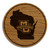 MU/WI Wood Coaster Cherry