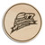 1977 50th Anniversary Coaster Maple