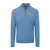Collars & Co. Cashmere Touch Merino 1/4 Zip Blue