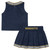 Colosseum Infant Park Cheer Dress Navy/Gold