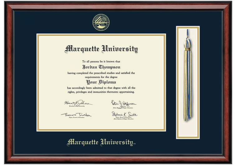 Tassel Southport Diploma Frame Tassel Southport Diploma Frame