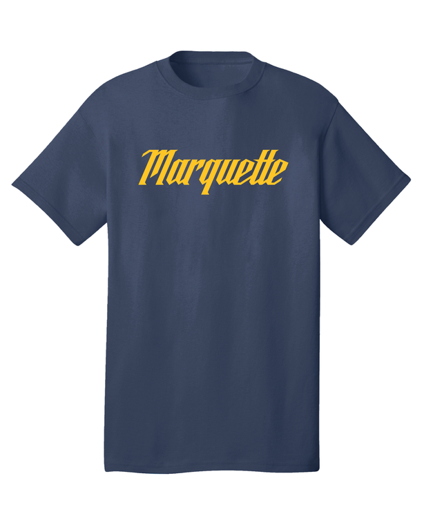 Freedom Wear BB Jersey Script T-Shirt Navy