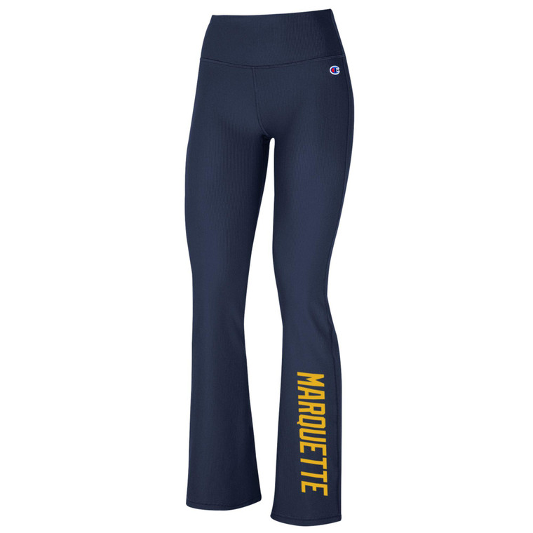 Champion Women's Tailgate Flare Legging - Navy