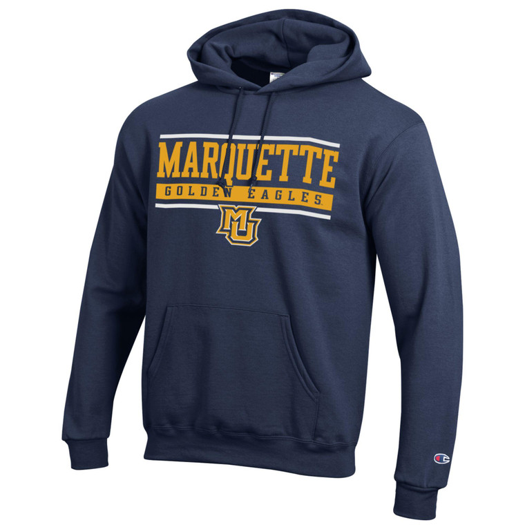 Marquette/Golden Eagles/MU/ Hooded Sweatshirt - Navy