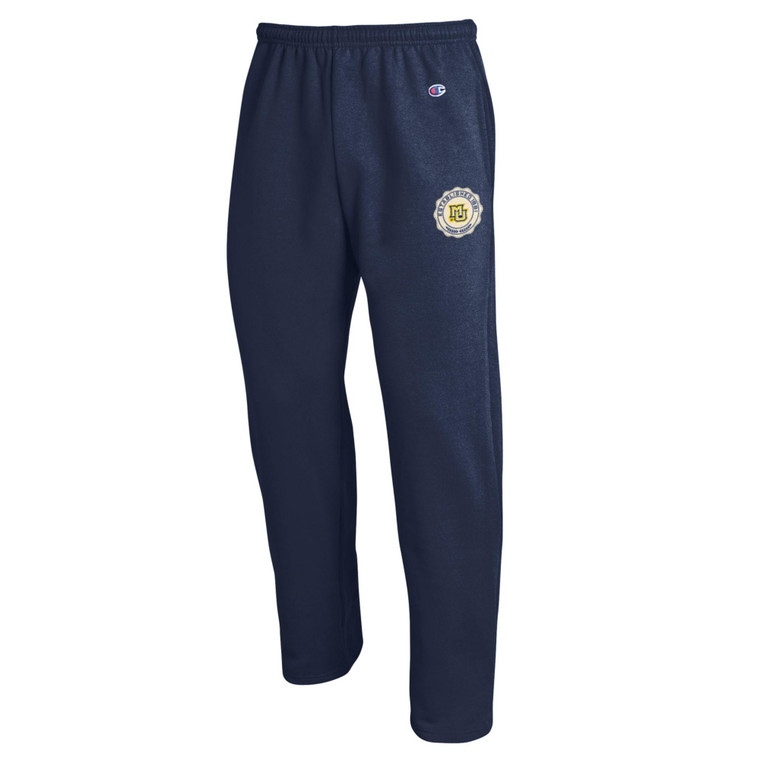 Champion Embroidered Faux Seal Pant - Navy
