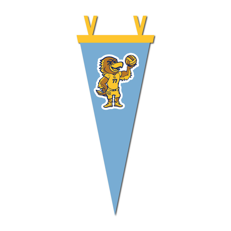 Collegiate Pacific 6" x 15" Volleyball Iggy Pennant