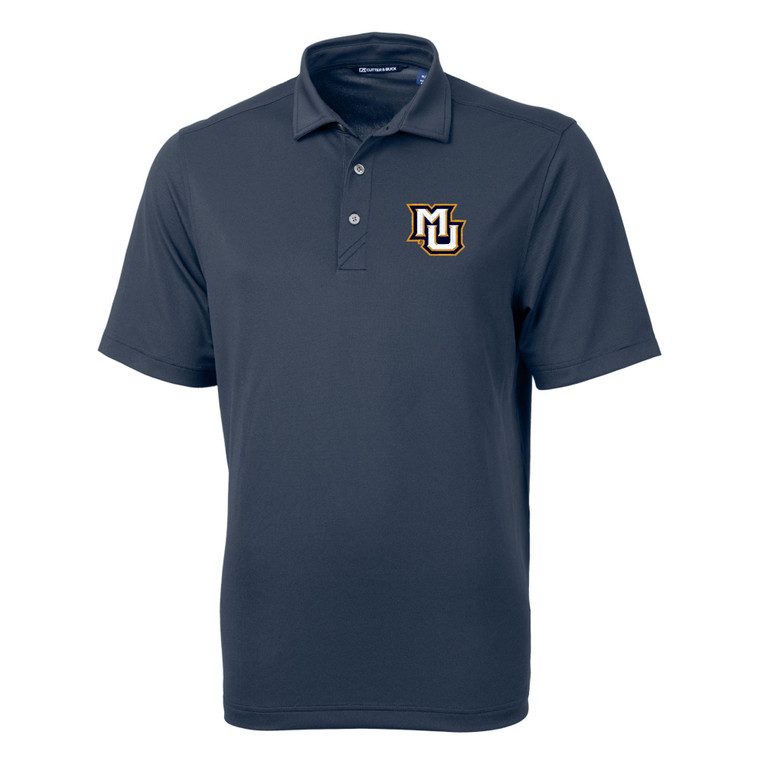 Virtue Eco Pique Recycled Mens Big & Tall Polo - Navy