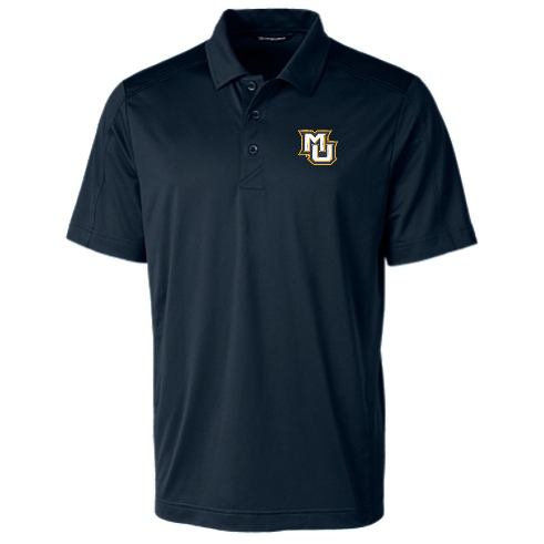 Cutter & Buck Men's Prospect Eco Textured Stretch Recycled Short Sleeve Polo - Navy Blue