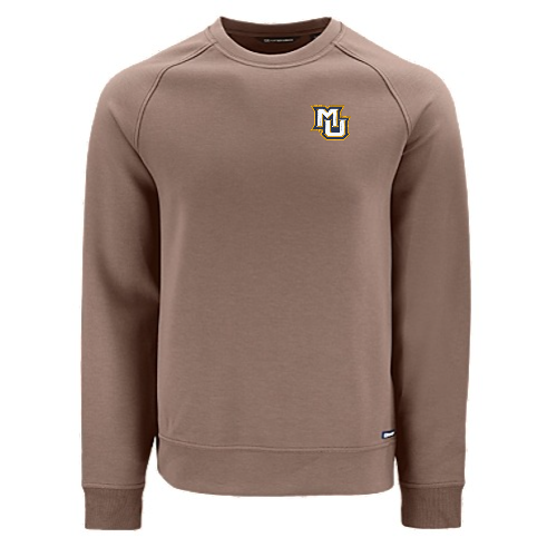 Roam Eco Recycled Crew Neck Unisex Pullover - Mushroom