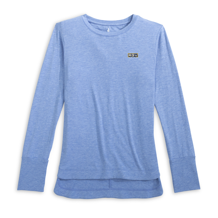 Johnnie-O RGV Women's Valerie Long Sleeve T-Shirt - Blue