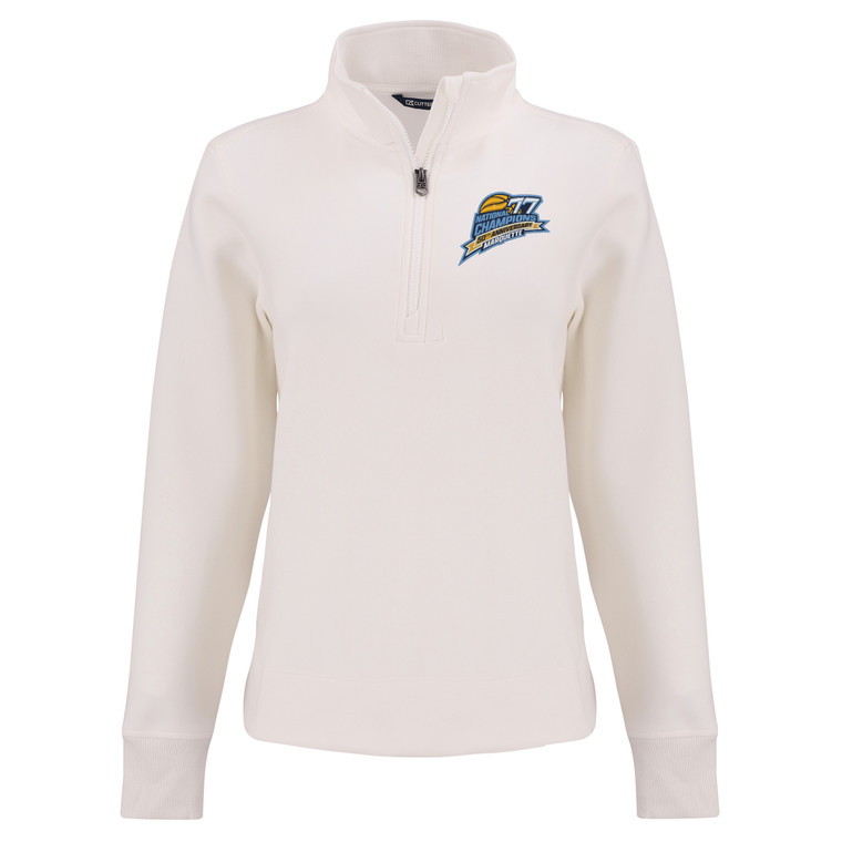 Roam Epic Versatility Recycled Knit Womens Quarter Zip Jacket 50th Anniversary - Shell