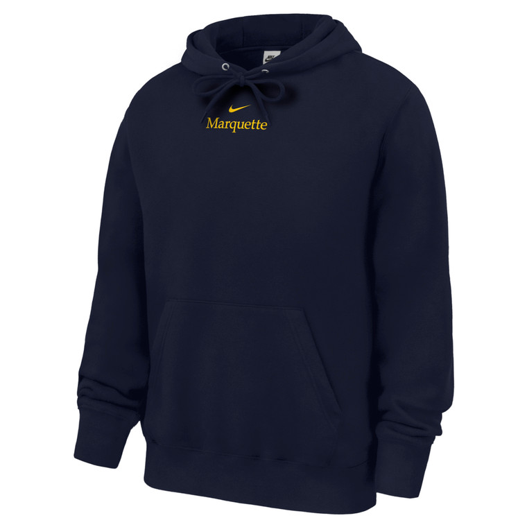 Nike Marquette Embroidered Hood Navy