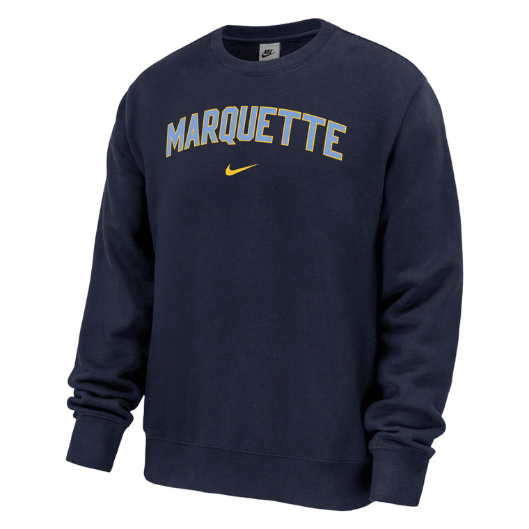 Nike Two Color Arch Crew Navy