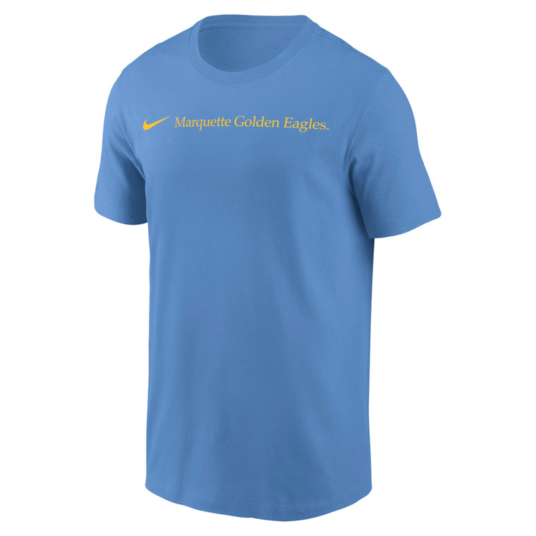 Nike Marquette/Golden Eagles Dri-Fit Tee Blue