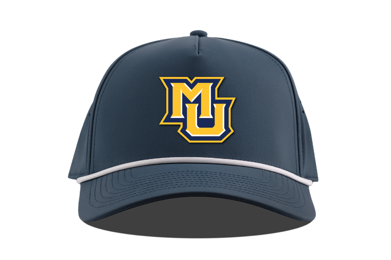 Branded Bills MU Curved 5-Panel Rope Cap Navy