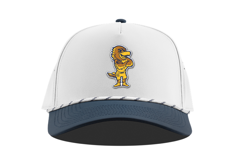 Iggy Curved 5-Panel Rope Cap White/Orion