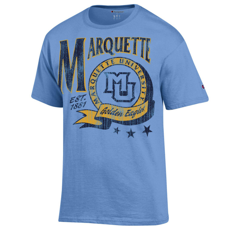 Mega Logo Tee Blue