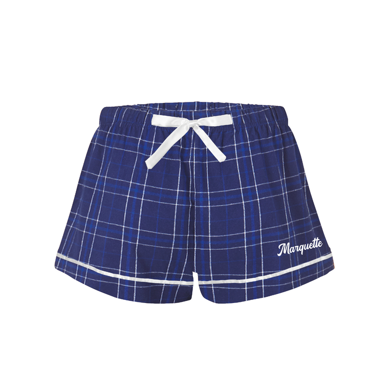 Boxercraft Women's Flannel Shorts Navy