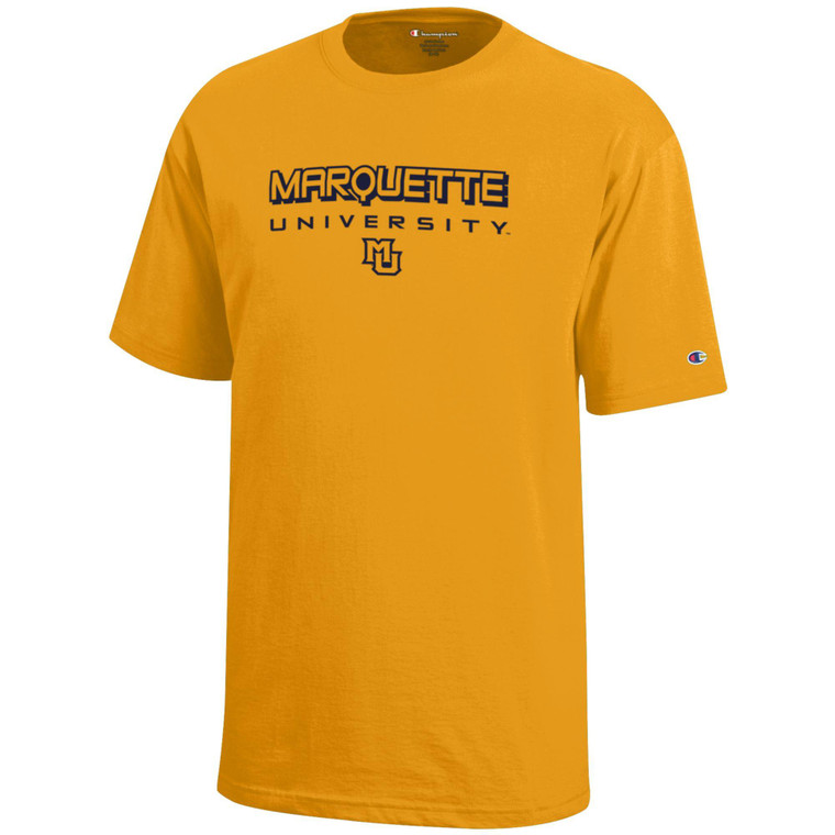 Champion Youth Outline Tee Gold