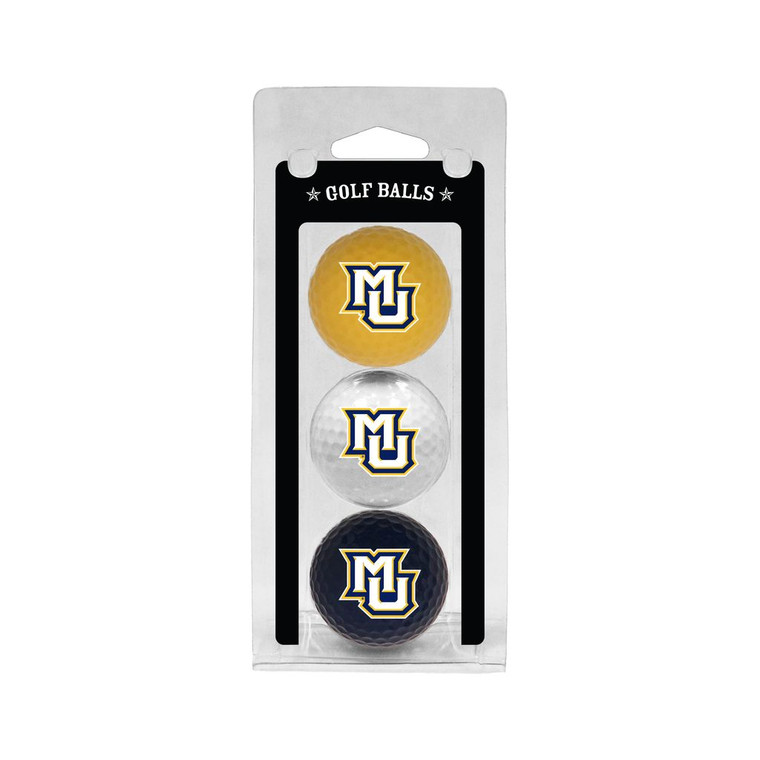 Team Golf Colorful 3 Golf Ball Pack